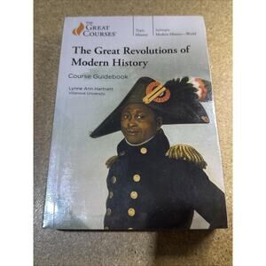 The Great Revolutions of Modern History Great Courses DVD 4 Disc/Book NEW SEALED